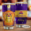 Personalized Crown Royal Canadian Whisky Stainless Steel Tumbler Cup