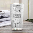 Personalized Butterfly Horse Faith Let's Faith Stainless Steel Tumbler