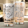 Personalized Mommy You Are Doing A Great Stainless Steel Tumbler Cup, Happy First Mothers Day Steel Tumbler, Gift For Mom Tumbler Cup