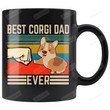 B-Est Corgi Dad Ever Mug Corgi Dad Coffee Mug Corgi Dad Gifts