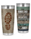 Personalized Family Thank You For Stepping Stainless Steel Tumbler Cup