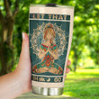 Yoga Girl Let That Shit Go Stainless Steel Tumbler Cup