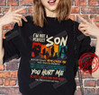 I’m Not A Perfect Son But My Crazy Mom Loves Me Vintage Shirt Gift For Son From Mom Father's Day Mother's Day Gift For Father Husband Son Gift For Family Friends Colleagues Men Gift For Him