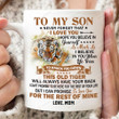 Personalized Mug To My Son Never Forget That I Love You Mug, Tiger Mug, Birthday Gift For Son From Mom