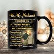 Personalized Mug To My Husband From Wife Mug For Couple On Anniversary, Fishing Couple Mug, I Just Want To Be Your Last Everything Fishing Couple Mug, Gift For Husband