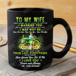 Personalized Mug To My Wife From Husband Mug For Couple On Anniversary, Farmer Couple Mug, I Just Want To Be Your Last Everything Farmer Couple Mug, Gift For Wife