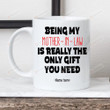 Gifts For Mother-In-Law, Mother-In-Law Gifts From Daughter Son In Law, Being My Mother-In-Law Coffee Mug, Christmas Mothers Day Birthday Gifts For Mother In Law, Mother-In-Law Quotes Mug