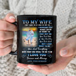 Personalized To My Wife I Didn't Marry You So I Could Live With You Mug, Gift For Couple, Anniversary Gift, Gift For Her On Valentine's Day, Gift For Sunset Lovers