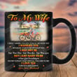 Personalized To My Wife I Didn't Marry You So I Could Live With You Mug, Gift For Couple, Aniversary Gift, Gift For Her On Valentine's Day, Gift For Cycling Lovers