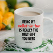 Gifts For Mother-In-Law, Mother-In-Law Gifts From Daughter Son In Law, Being My Mother-In-Law Coffee Sayings Mug, Christmas Mothers Day Birthday Gifts For Mother In Law, Mother-In-Law Mug