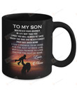 Personalized Mug, To My Son Wherever Your Journey In Life May Take You Mug, Gift For Son From Mom