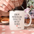 Gifts For Mother-In-Law, Mother-In-Law Gifts From Daughter Son In Law, Being My Mother-In-Law Coffee Mug, Christmas Mothers Day Birthday Gifts For Mother In Law, Mother-In-Law Mug