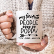Poppy Gift for Poppy | Father's Day Gift for Poppy | Personalized Poppy Gift | Birthday Christmas My Favorite People Call Me Poppy Mug