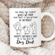 Personalized Dog Dad We Make Eye Contact While We Poop Mug, That's A Special Kind Of Intimacy Mug, Happy Father's Day Mug Gift For Dog Dad Dog Lover On Father's Day