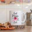 Flowers Best Mom Ever Coffee Mug Mom Mother Present Novelty Birthday Mothers Day Gifts For Mom From Daughter Son Women Mom Tea Cup For Mom Mother