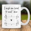 Personalized Mug I Wish We Lived Next Door Coffee Mug 11-15 Oz, Friendship Gifts, Long Distance Friends Mug, Best Gifts Idea Foe Mom Besties, Friends, Mother's Day Gift