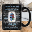 Personalized Mug To My Husband From Wife Mug For Couple On Anniversary Valentine Day Gifts For Husband Grumpy Old Couple I Just Want To Be Your Last Everything Custom Name