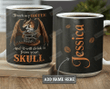 Dragon Mug, Touch My Coffee I'll Drink It From Your Skull Ceramic Coffee Mug