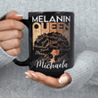 Personalized Melanin Queen Mug