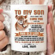 Personalized To My Son From Mom Mug, Nerver Forget That I Love You Mug, Gift For Son, This Old Lion Mug, Lion Lover Gift, Birthday Gift. Mother's Day Farther's Day Gifts