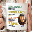 Personalized Legend Husband Daddy Papa Ceramic Mug, Gift For Dad Papa Grandpa From Son Daughter, Father's Day