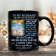 Personalized To My Husband I Didn't Marry You So I Could Live With You Mug, Gift For Couple, Anniversary Gift, Gift For Her On Valentine's Day, Gift For Sunset Lovers