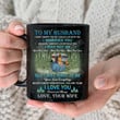 Personalized Mug To My Husband From Husband Mug For Couple On Anniversary, Camping Couple Mug, I Just Want To Be Your Last Everything Camping Couple Mug, Gift For Husband
