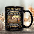 Personalized Deer To My Wife Mug Gift To Wife From Husband I Love You Forever And Always Gift For Wife On Anniversary Birthday Mother's Day