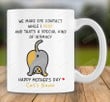 Personalized Cat Butt We Make Eye Contact While I Poop And That's A Special Kind Of Intimacy Funny Mug Happy Mother's Day Gifts For Cat Mom, Cat Butt Lovers, Pet Lovers