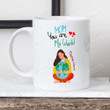 Mum Hug Earth Mug, Gifts For Aunt, Mommy, Grandma, Sister On Mother's Day, Birthday, Anniversary Funny Coffee Ceramic Mug 11- 15 Oz, Novelty Present From Daughter Son