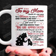 Personalized Mug, To My Mom I Know It's Not Easy For A Woman To Raise A Child Mug, Gift For Mom, Mother's Day Gift