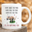 Personalized Mug Every Snack You Make Every Meal You Bake I'll Be Watching You Mug, Funny Chihuahua Mug, Gift For Dog Lovers, Mother's Day Father's Day Gift