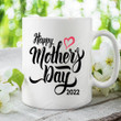 Personalized Red Heart Mom Mug, Cute Mommy's Little Shits, Great Ideas To Mom From Daughter, Son, To My Mom From Son, Perfect Ideas Gift To Mommy, Grandma, Sister On Mother's Day