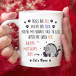Personalized Roses Are Red Violets Are Blue Cat Ceramic Mug, Cat Poop Mug, Gift For Mom, Mother's Day