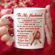 Personalized Mug To My Husband From Wife, Gift For Cardinal Lovers, I Just Want To Be Your Last Everything, Gift For Husband On Farther's Day