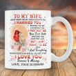 Personalized To My Wife I Just Want To Be Your Last Everything Cardinals Mug, Gift For Wife From Husband, Couple Mug, Anniversary Day Gift