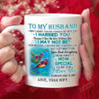 Personalized To My Husband Never Forger How Special You Are To Me Mug Gif For Husband From Wife Turtle Lovers On Valentine's Day