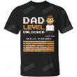 Dad Level Unlocked Shirt, Gaming Shirt, First Time Dad, Father's Day Gift Idea, New Super Dad Announcement Shirt, Dad Shirt, Game Lover Shirt