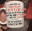 I Know You're Not Technically My Dad Mug, Funny Stepdad Bonus Dad Mug, Gift For Family Friends Colleagues Men, Gift For Him, Birthday Fathers Day Anniversary Holidays Ceramic 11 Oz 15 Oz
