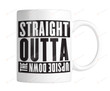 Stranger Things Mug, Straight Outta The Upside Down Ceramic Mug, Demogorgon Mug Gift For Friends