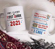 Personalized Pandemic First Grade Coffee Mug, Teacher Mug, Gift For Teacher Coffee Mug