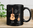 I Am Your Father Mug, Funny Dad And Son Mugs, Fathers Day Gifts For Dad From Son, Guitar Dad Mug, Ukulele Mugs