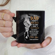 To My Dad You Are My Hero Dad Mug, Funny Meaningful Gift For Daddy On Father's Day Birthday Christmas