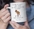 Customized Dad Mug, Dear Dad Great Job We're Awesome Mug, Fathers Day Gift For Dad, Father And Daughter Mug, Gift For Dad From Daughter Wife