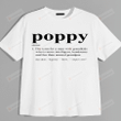 Pop Pop Definition T-Shirt, Poppy T-Shirt, Funny T-Shirt Gift, Grandpa T-Shirt, Gift For Grandfather Birthday Fathers Day Gift (Xl)