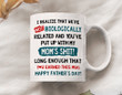 Step Dad Fathers Day Gifts, Not Biologically Dad Coffee Mug, Bonus Dad Gifts From Kids, Gifts For Stepdad From Stepchild