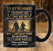 Personalized To My Husband Mug, Birthday Gift For Husband From Wife, Hunting Couple Mug, Ceramic Coffee Mug