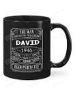 Personalized The Man The Myth The Legend Black Mug Gifts For Birthday From Friends Family Members To Father Or Friends 11 Oz 15 Oz Mug Best Gifts For Father's Day Birthday Christmas Thanksgiving