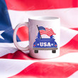 Usa Truck Mug, Usa Flag Mug, Independence Day Mug, Happy 4th Of July Mug