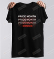Pride Month Demon Shirt, LGBT Pride Shirt, Gay Pride Tshirt, Pride Day Shirt, LGBTQ Shirt, Pride Shirt, LGBTQ Gay Pride, Pride Month Shirt, Demon Shirt
